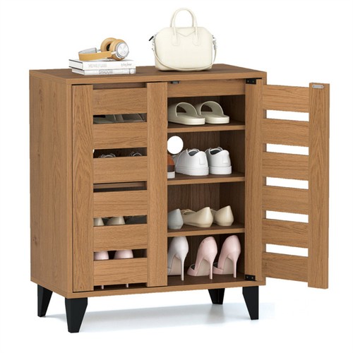 Farmhouse shoe cabinet - with, 2