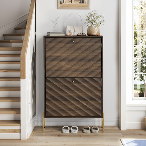 Narrow shoe cabinet - shoe,