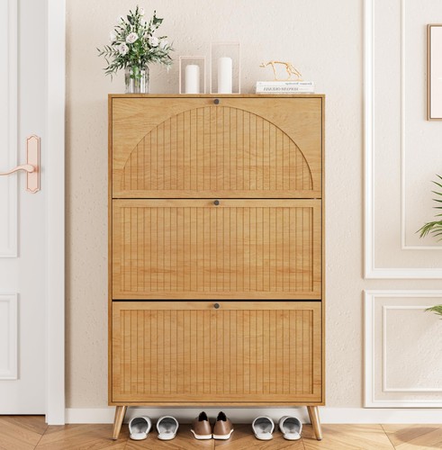 Shoe storage cabinet flip - storage,