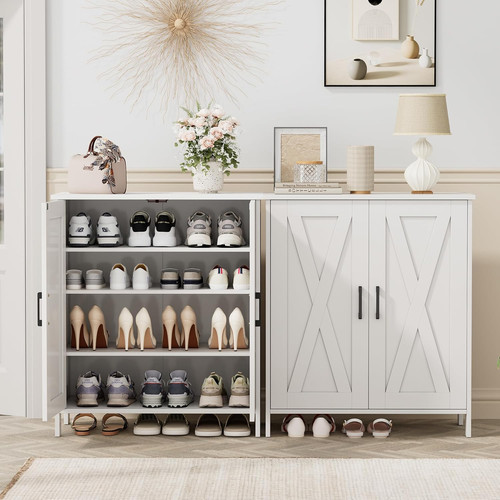 Farmhouse shoe cabinet - cabinet, 2