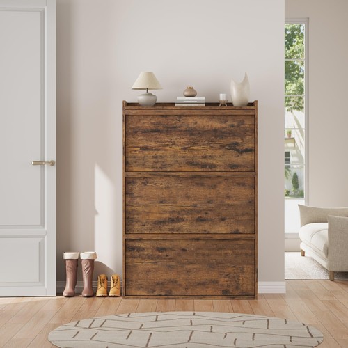 Drawer flip shoe cabinet - drawer,