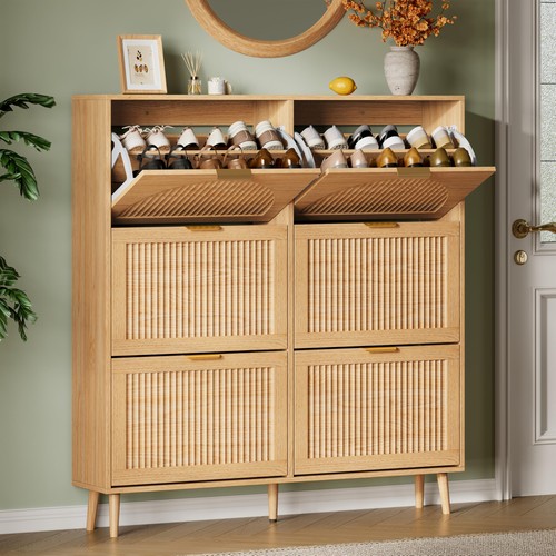 Shoe cabinet flip - cabinet, drawers