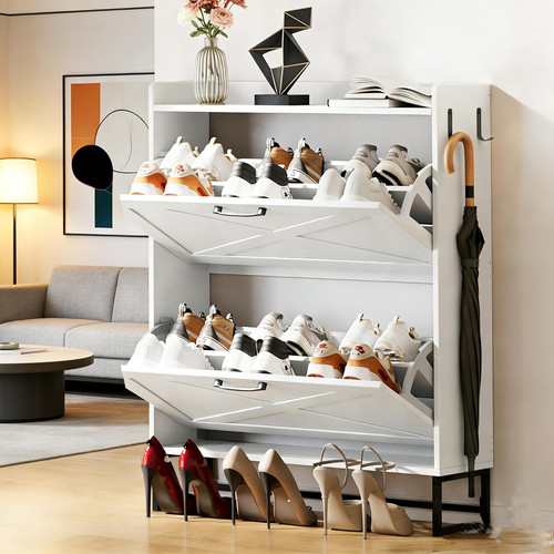 Narrow shoe cabinet with - shoe, 2