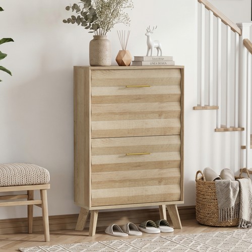 Narrow shoe cabinet midcentury - narrow,
